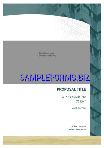 Business Proposal Template 2 dot pdf free